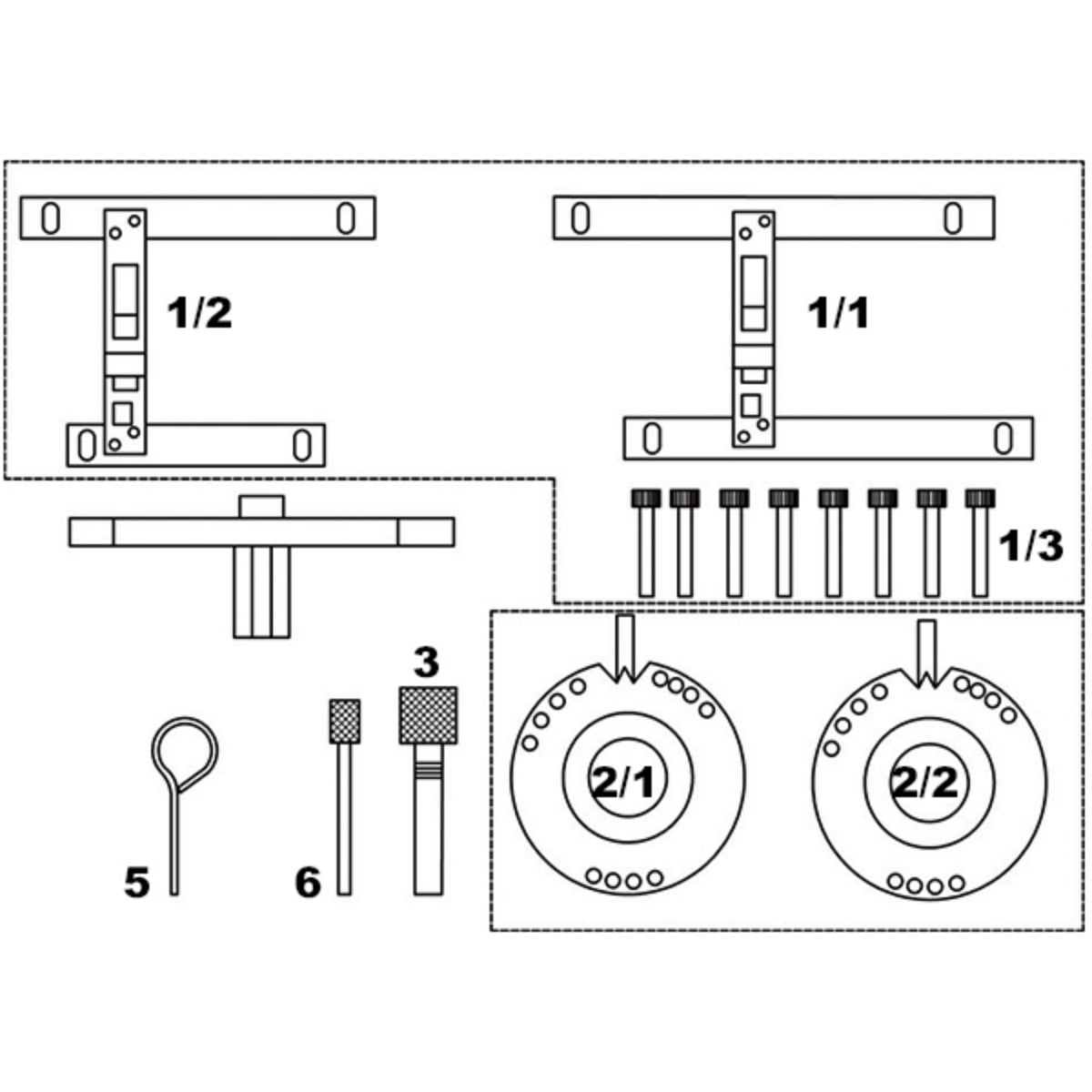 Kit Fasatura Motori Ford 1.0 EcoBoost Benzina – FG 192/FO16