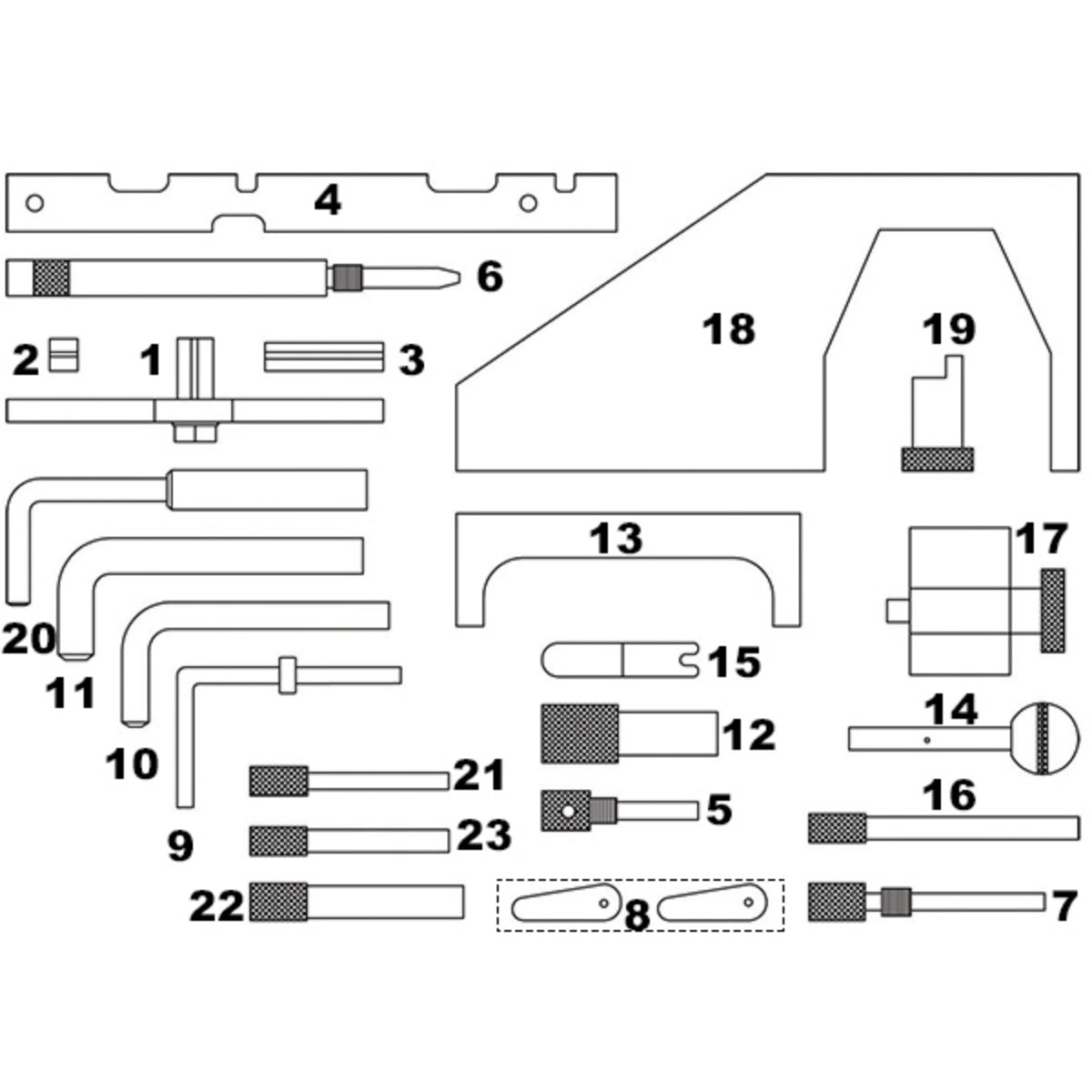 Kit Fasatura Motori Ford / Mazda Benzina e Diesel – FG 192/FO24